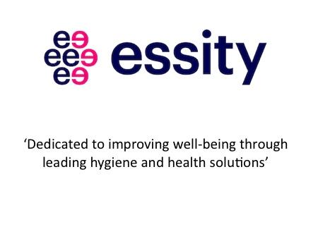 essity logo and mission statement