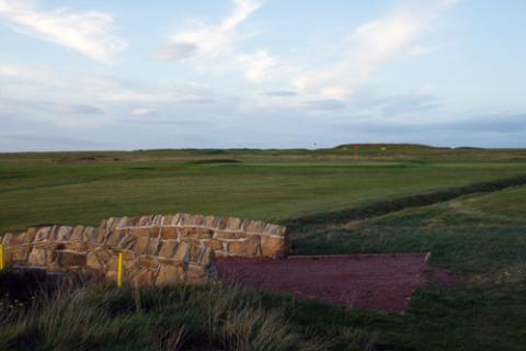 A view across Newbiggin golf course