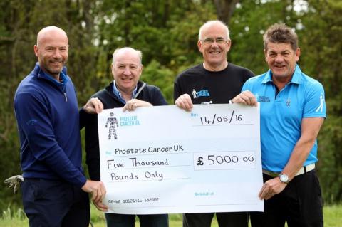 £5000 Raised For Prostate Cancer UK