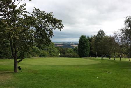 View over the green towards Derwent Valley